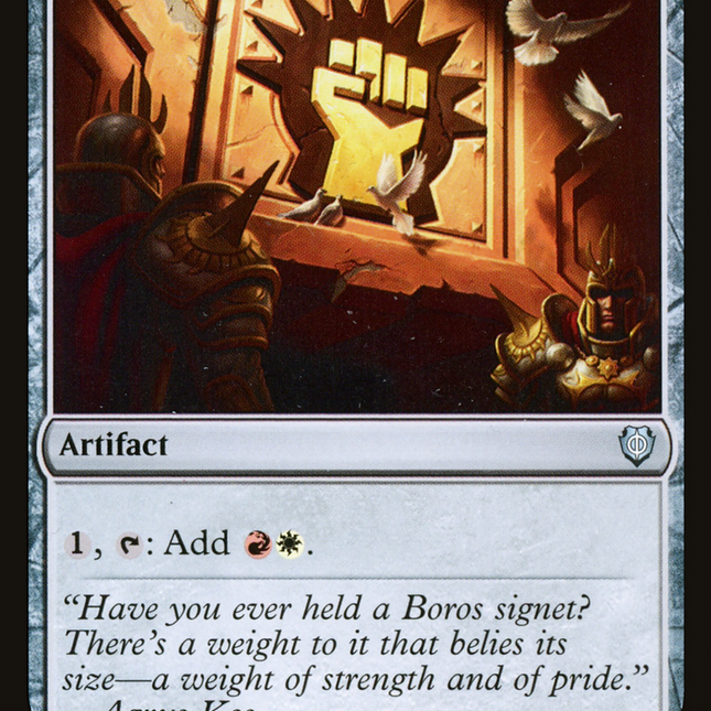 Boros Signet [Phyrexia: All Will Be One Commander]