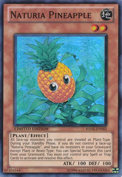 naturia cards yugioh Naturia Pineapple [HASE-EN002] Super Rare – TokenMTG