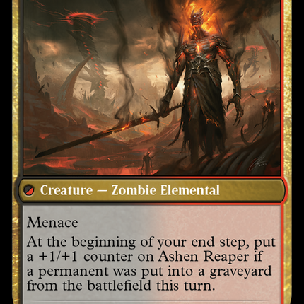 Invasion of Azgol // Ashen Reaper [March of the Machine]