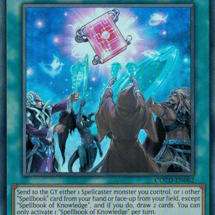 Spellbook of Knowledge [COTD-EN062] Ultra Rare