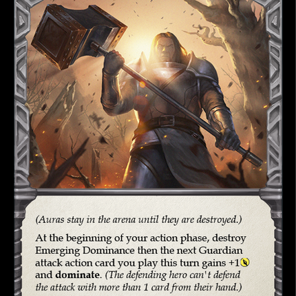 Emerging Dominance (Blue) [CRU040] (Crucible of War)  1st Edition Normal