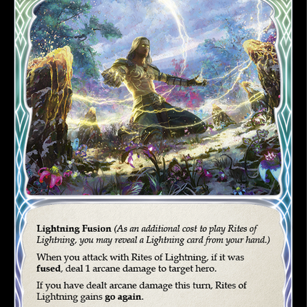 Rites of Lightning (Yellow) [U-ELE071] (Tales of Aria Unlimited)  Unlimited Normal