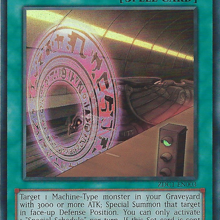 Special Schedule [ZDC1-EN003] Ultra Rare