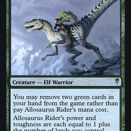 Allosaurus Rider [Mystery Booster]