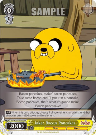 Jake: Bacon Pancakes (AT/WX02-A02) (Promo) [Adventure Time]