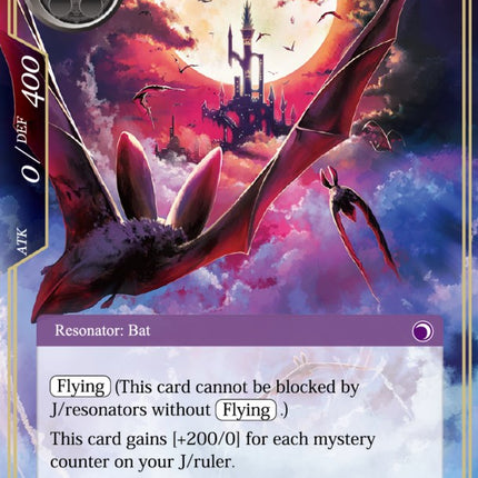 Bats from the Dark Castle (SDR5-004) [Starter Deck: Reiya Cluster]