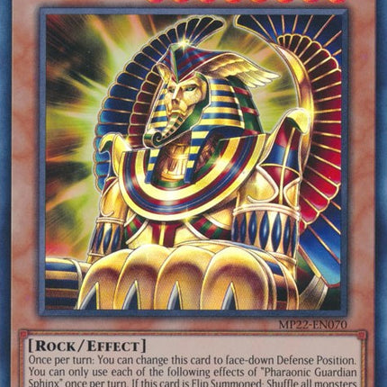 Pharaonic Guardian Sphinx [MP22-EN070] Ultra Rare
