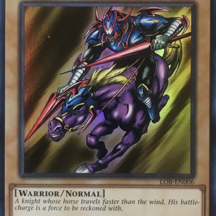 Gaia The Fierce Knight (25th Anniversary) [LOB-EN006] Ultra Rare