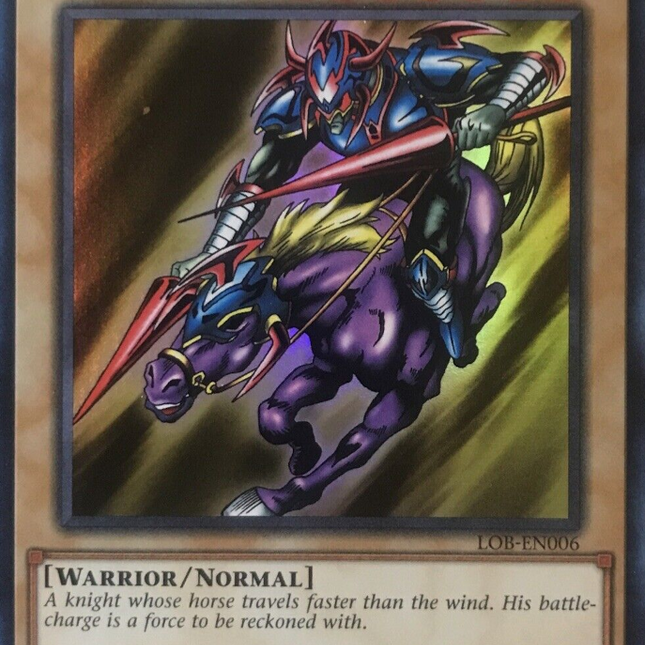 Gaia The Fierce Knight (25th Anniversary) [LOB-EN006] Ultra Rare