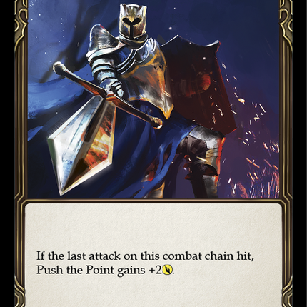 Push the Point (Yellow) [ARC189-C] (Arcane Rising)  1st Edition Normal