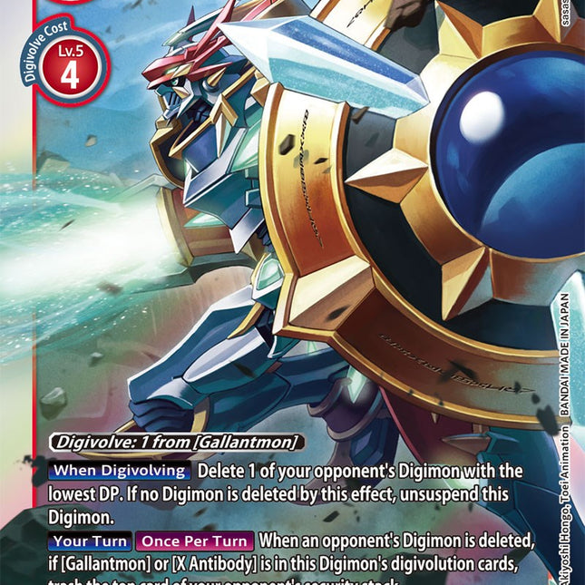 Gallantmon (X Antibody) [BT9-017] [X Record] – TokenMTG