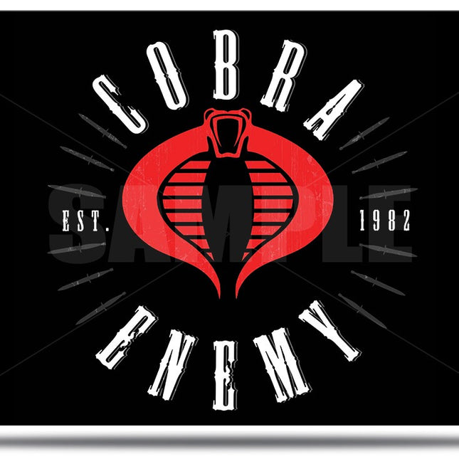 Ultra PRO: Playmat - G.I. Joe (Cobra Enemy EST. 1982)