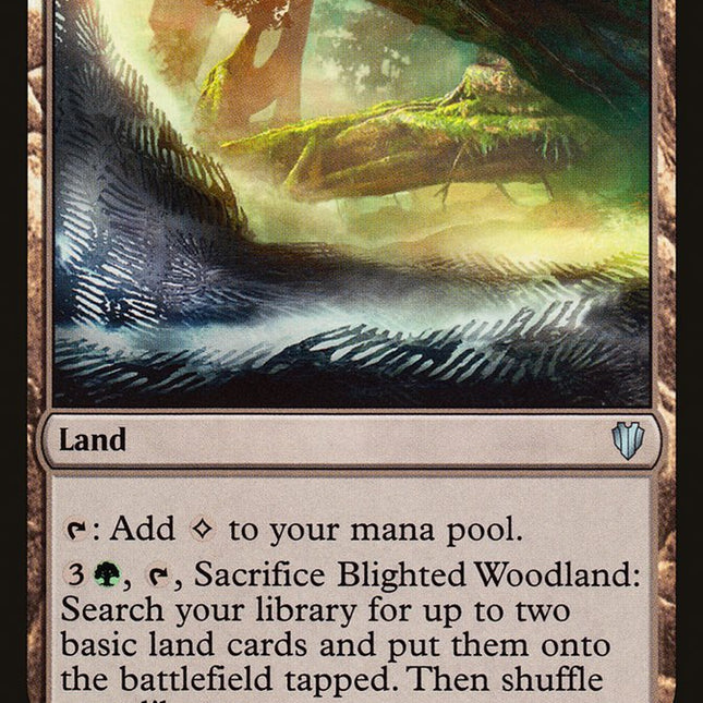 Blighted Woodland [Commander 2017]