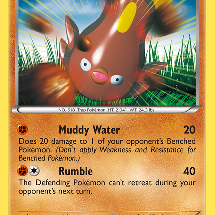 Stunfisk (70/124) [Black & White: Dragons Exalted]