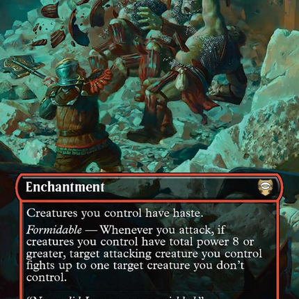 Gimli's Reckless Might (Borderless) [The Lord of the Rings: Tales of Middle-Earth Commander]