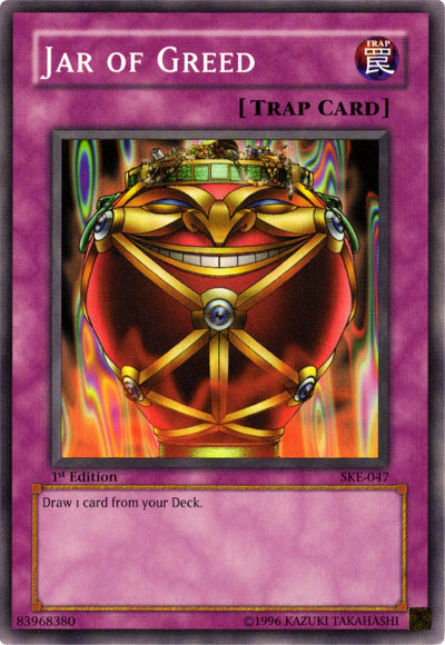 yugioh cards pot of greed Jar of Greed [SKE-047] Common – TokenMTG