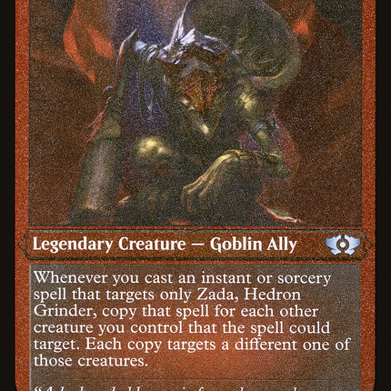Zada, Hedron Grinder (Foil Etched) [Multiverse Legends]
