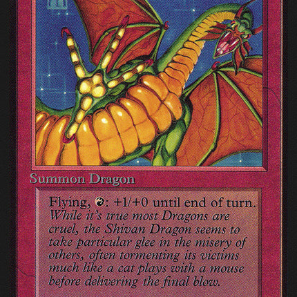 Shivan Dragon [Collectors' Edition]
