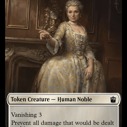 Human Noble // Food (0027) Double-Sided Token [Doctor Who Tokens]