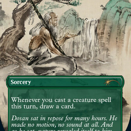 Glimpse of Nature (Borderless) [Secret Lair 30th Anniversary Countdown Kit]