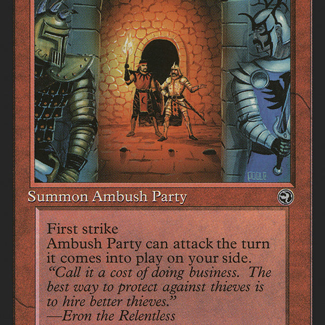 Ambush Party (Eron Flavor Text) [Homelands]