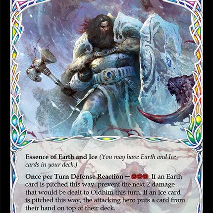 Oldhim // Frostbite [ELE111] (Tales of Aria)  1st Edition Normal