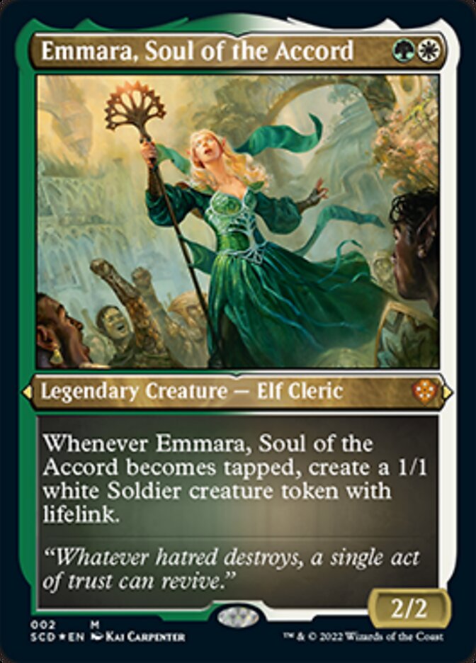 mtg emmara commander deck Magic The Gathering Starter With a 100 commander deck #1: emmara, soul