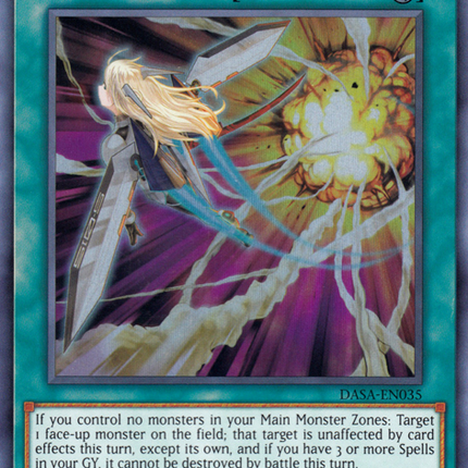 Sky Striker Mecha - Eagle Booster [DASA-EN035] Super Rare