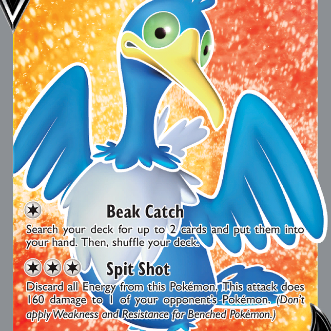 Cramorant V (198/202) [Sword & Shield: Base Set]