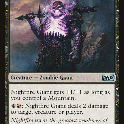 Nightfire Giant [Magic 2015]