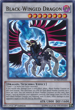 Black-Winged Dragon [LC5D-EN135] Ultra Rare