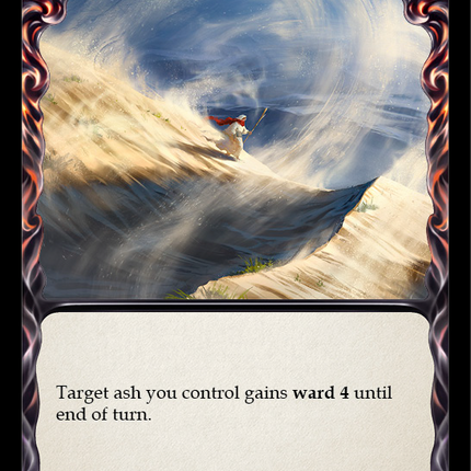 Sand Cover (Red) [FAB090] (Promo)  Rainbow Foil