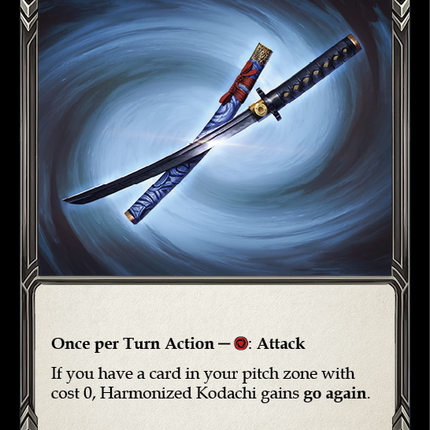 Rhinar // Harmonized Kodachi [WTR002-T // WTR078-T] (Welcome to Rathe)  Alpha Print Normal