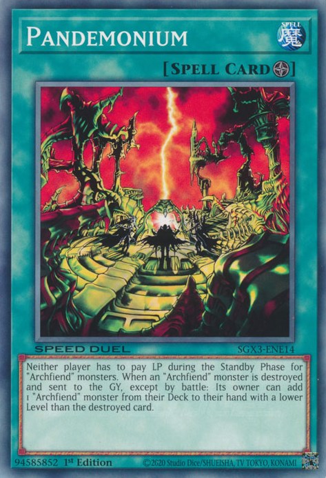 Pandemonium [SGX3-ENE14] Common – TokenMTG