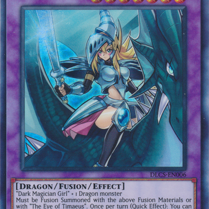 Dark Magician Girl the Dragon Knight (Green) [DLCS-EN006] Ultra Rare