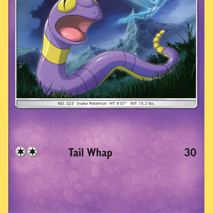 Ekans (26/68) [Sun & Moon: Hidden Fates]