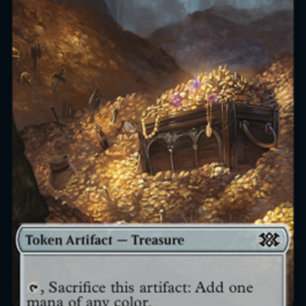 Faerie Rogue // Treasure Double-Sided Token [Double Masters 2022 Tokens]