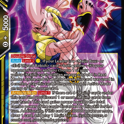 Majin Buu, Talent Manifest (BT20-107) [Power Absorbed]
