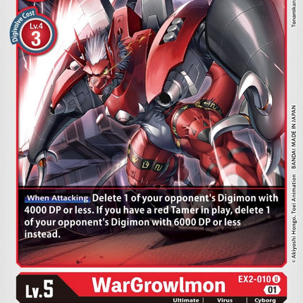 WarGrowlmon [EX2-010] [Digital Hazard]