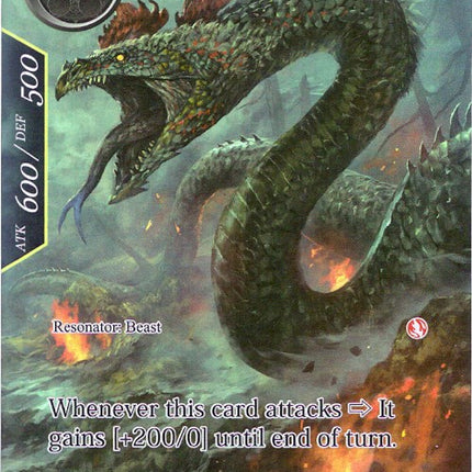 Stone Tongued Basilisk (Full Art) (ACN-055) [Ancient Nights]