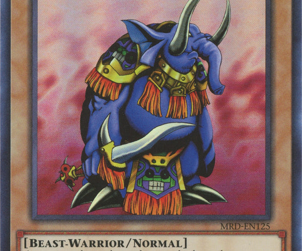 elephant yugioh card Garnecia Elefantis (25th Anniversary) [MRD-EN125] Super Rare – TokenMTG