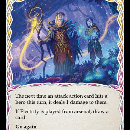 Electrify (Blue) [U-ELE200] (Tales of Aria Unlimited)  Unlimited Rainbow Foil