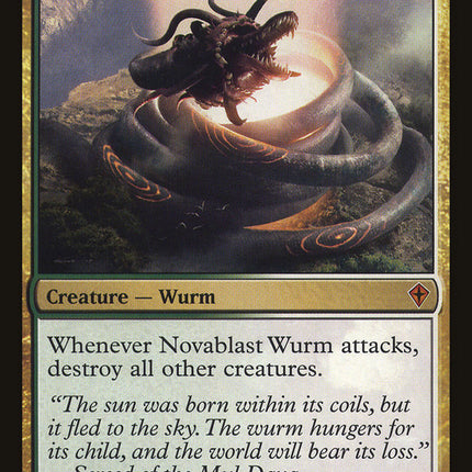 Novablast Wurm [Worldwake]