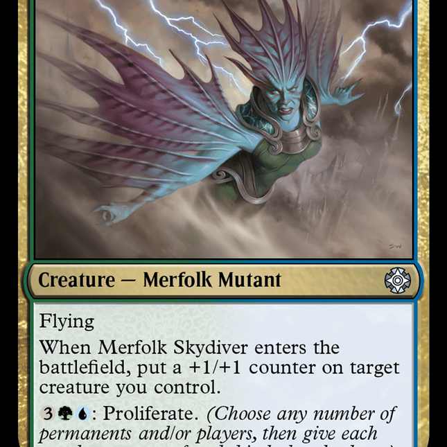 Merfolk Skydiver [The Lost Caverns of Ixalan Commander]