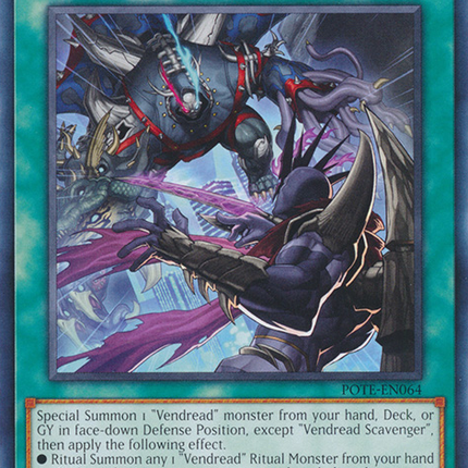 Ravenous Vendrend - POTE-EN064 - Common - 1st Edition - Yu-Gi-Oh! Trading Card