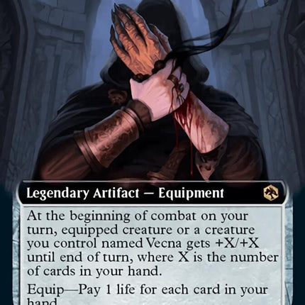 Hand of Vecna (Extended Art) [Dungeons & Dragons: Adventures in the Fo TokenMTG Hand of Vecna (Extended Art) [Dungeons & Dragons: Adventures in the Fo TokenMTG