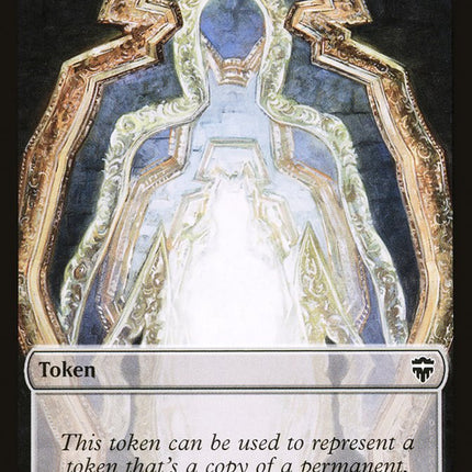 Copy (013) // Elf Warrior Double-Sided Token [Commander Legends Tokens]