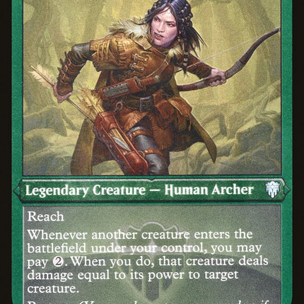 Halana, Kessig Ranger (Foil Etched) [Commander Legends]