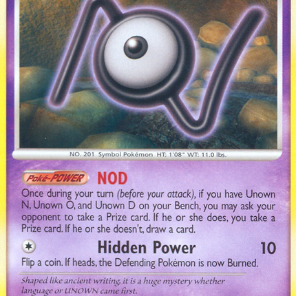 Unown N (69/132) [Diamond & Pearl: Secret Wonders]