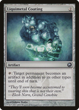 Magic: The Gathering - Liquimetal Coating | Carta Singola Scars Of Mirrodin, Rara (Uncommon), Inglese